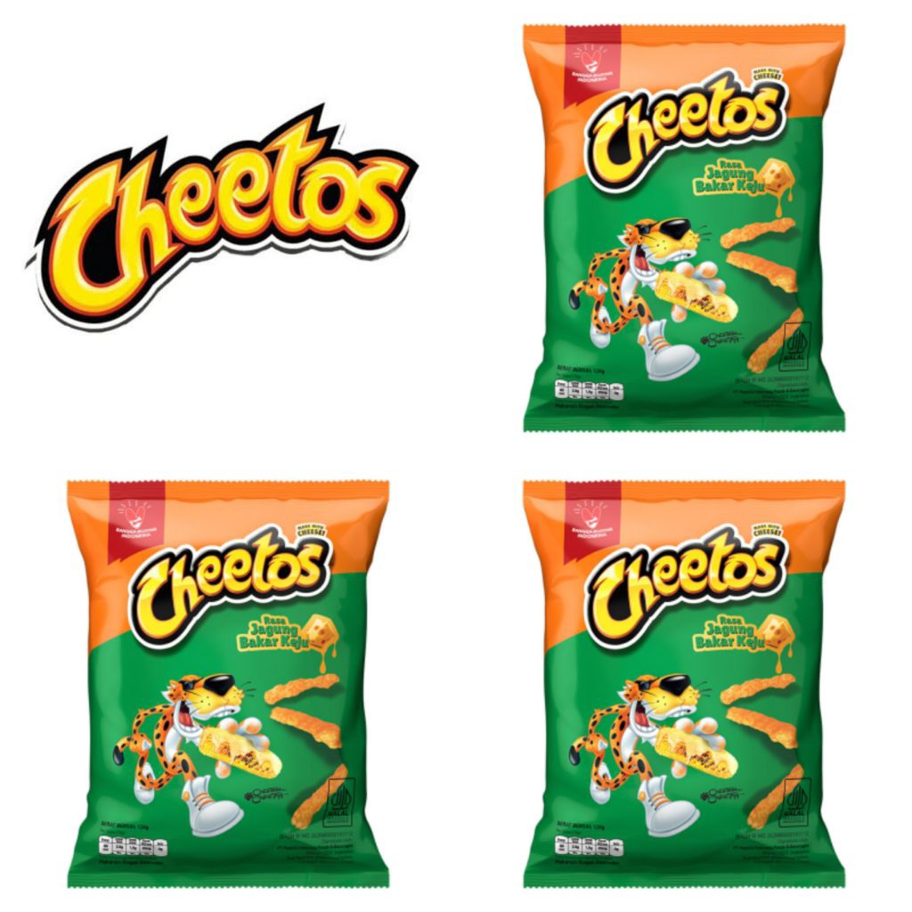 

Cheetos Makanan Ringan Rasa Jagung Bakar Keju 120 Gr