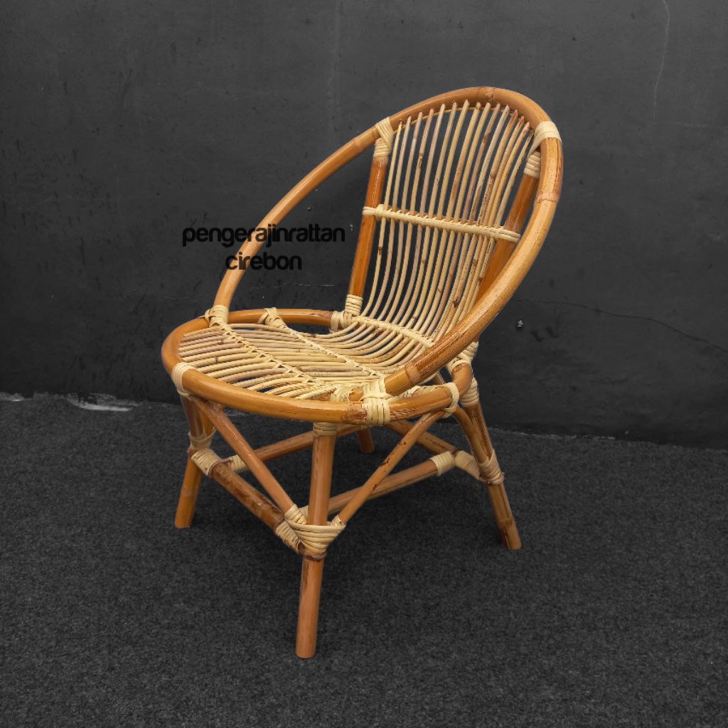kursi momon rotan 1 set // kursi taman // kursi teras rotan minimalis