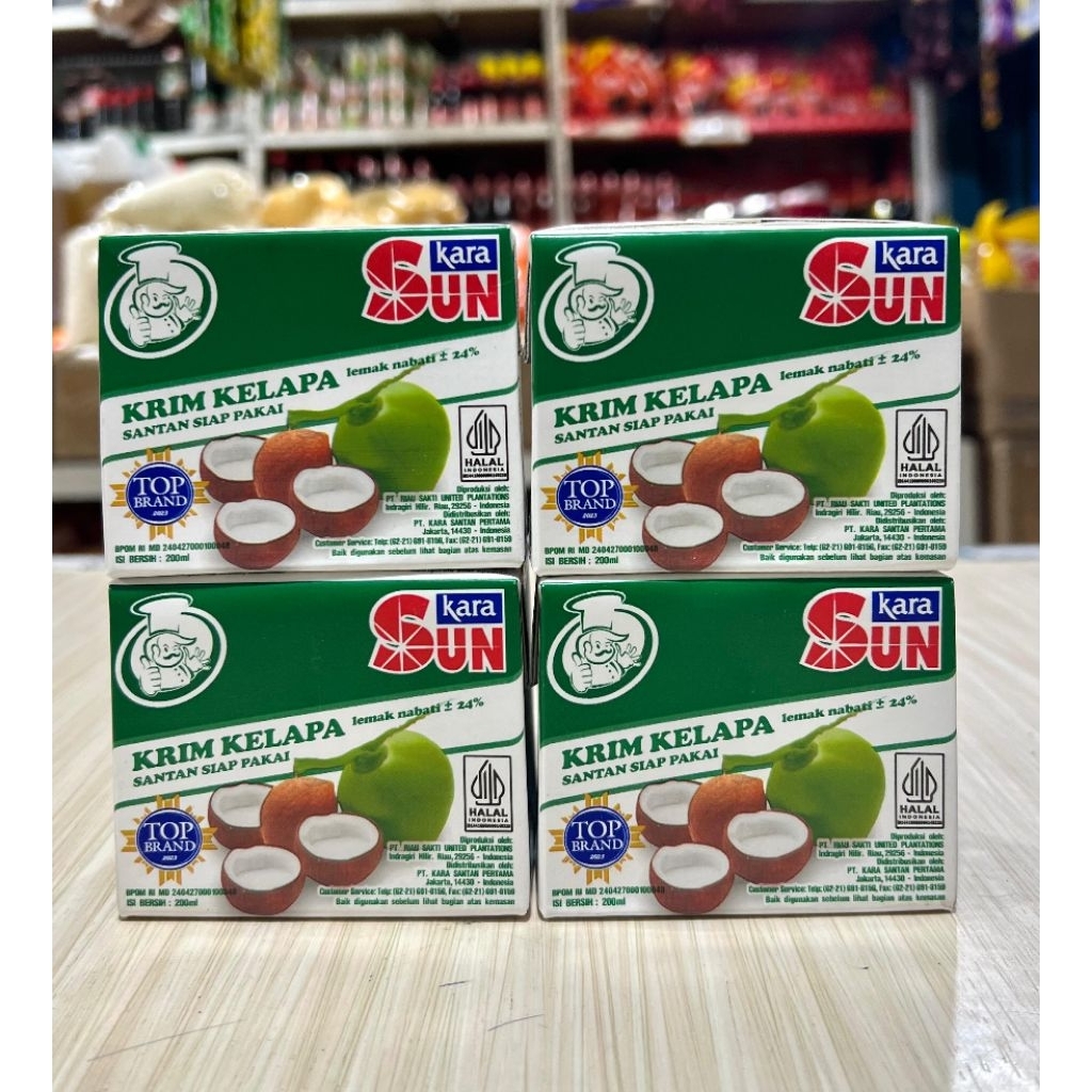 

Sun Kara / Santan Kara Kelapa 200 ml