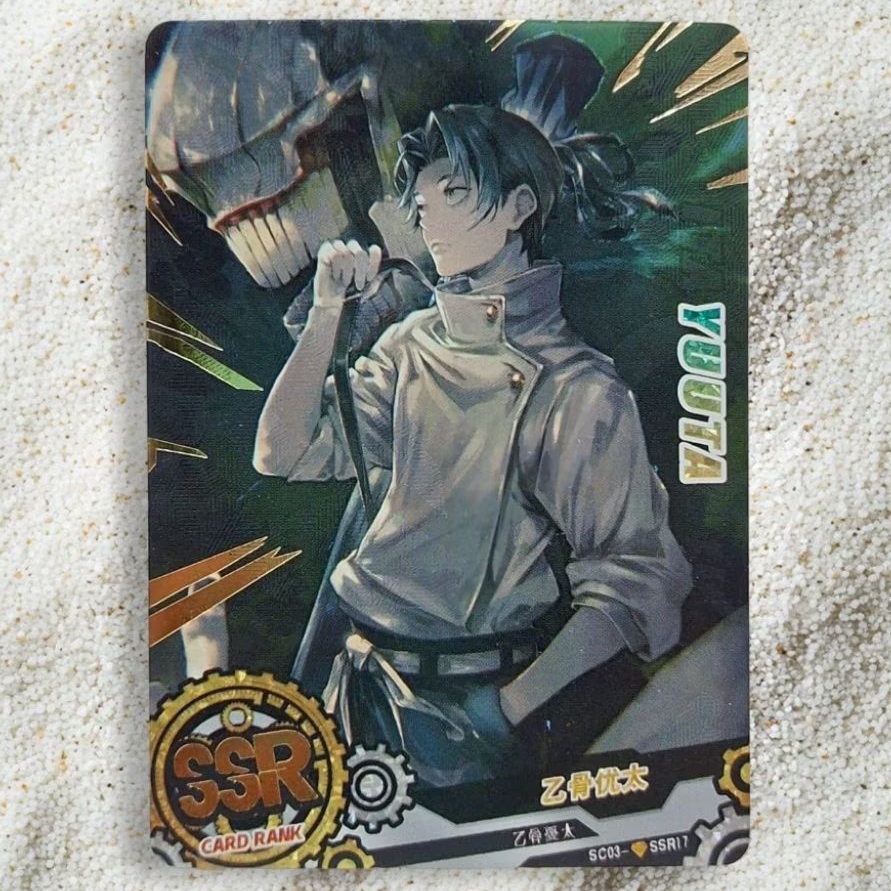 Kartu CCG Card Of God Jujutsu Kaisen Yuta Okkotsu SSR Gold Diamond