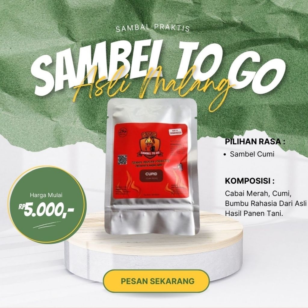 

Sambal Cumi Pedas Sachet, Sambel To Go