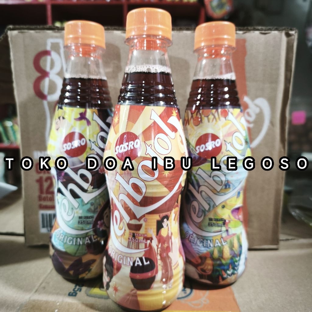 TEH BOTOL SOSRO 350ML 1 DUS 1X12 BOTOL / TEH BOTOL SOSRO 350ML 1 DUS / TEH BOTOL 1 DUS