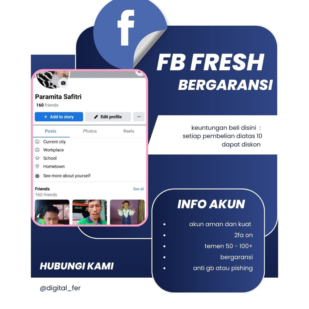 Fb fresh teman 100+