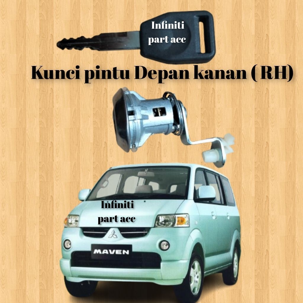 KUNCI KONCI PINTU DEPAN KANAN MITSUBISHI MAVEN