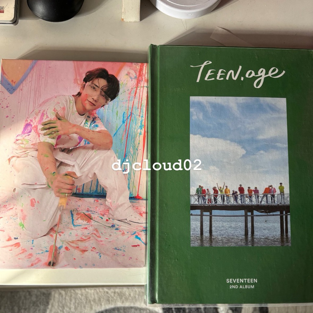 Album only seventeen teen age hijau joshua face the sun carat ver