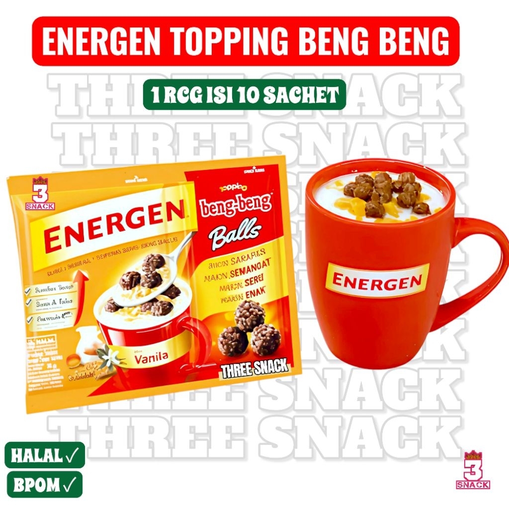 

[ BARU ] ENERGEN TOPPING BENG BENG
