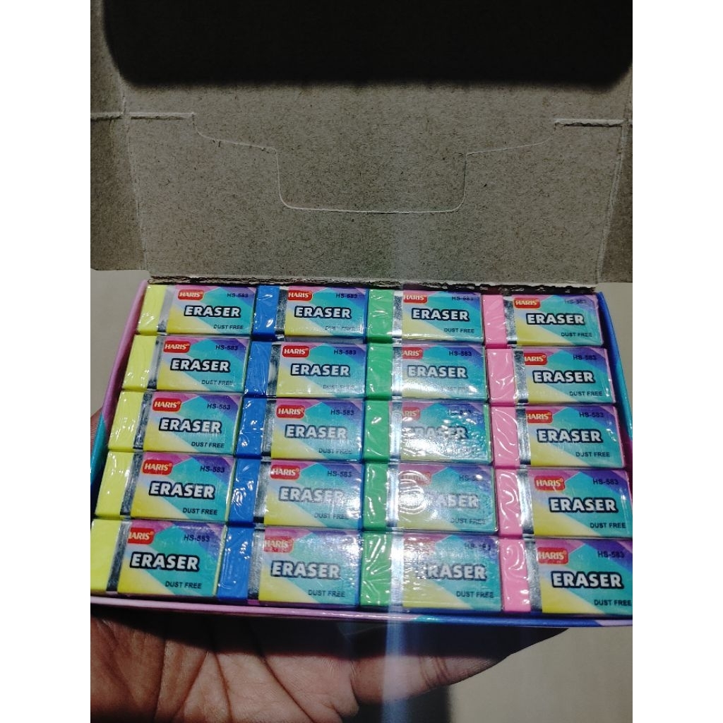 

penghapus pensil warna warni