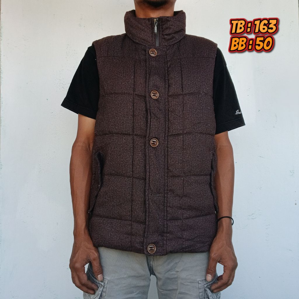 Vest Puffer British Khaki