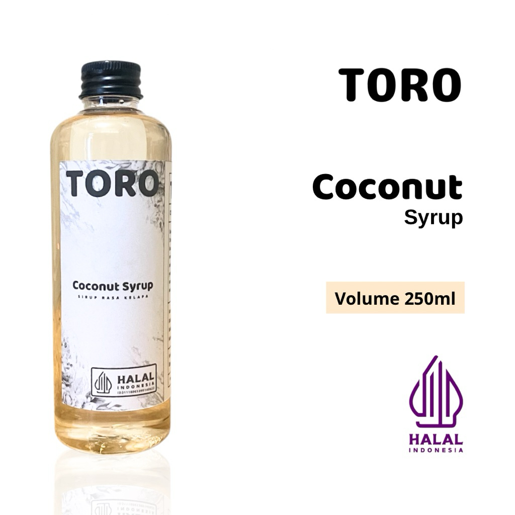 

Coconut Syrup 250ml | Sirup Rasa Kelapa 250ml