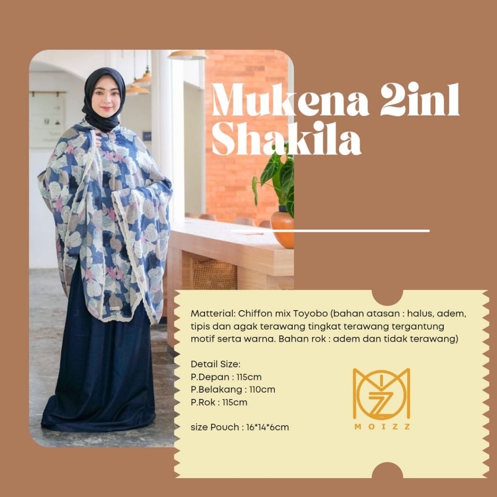 mukena chiffon mix katun toyobo by moizz