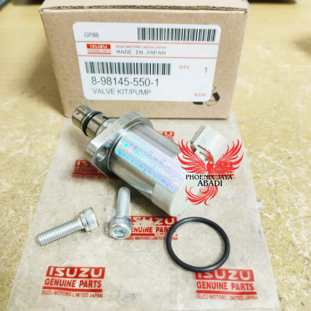 switch valve injek scv bosh pump isuzu Dmax dmax