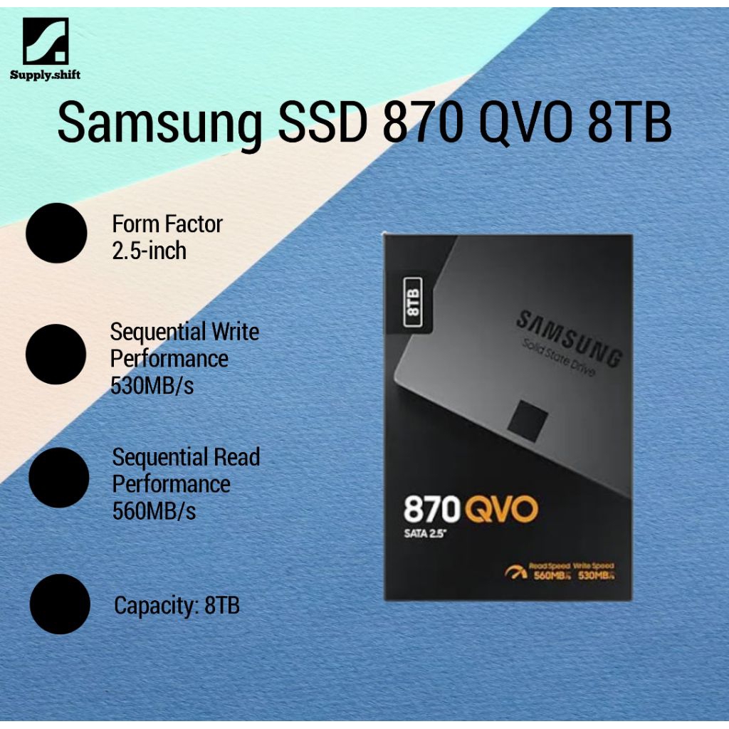 Samsung SSD 870 QVO 8TB
