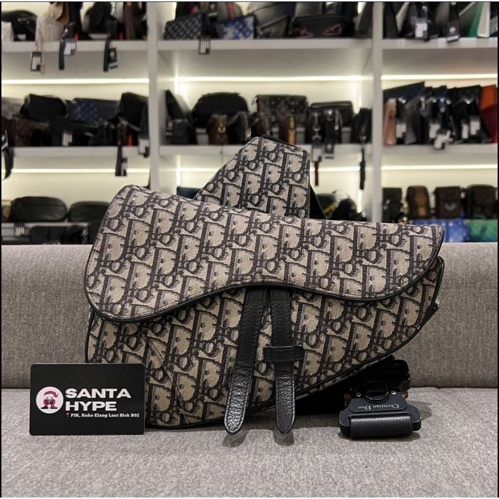Dior Oblique Saddle Bag