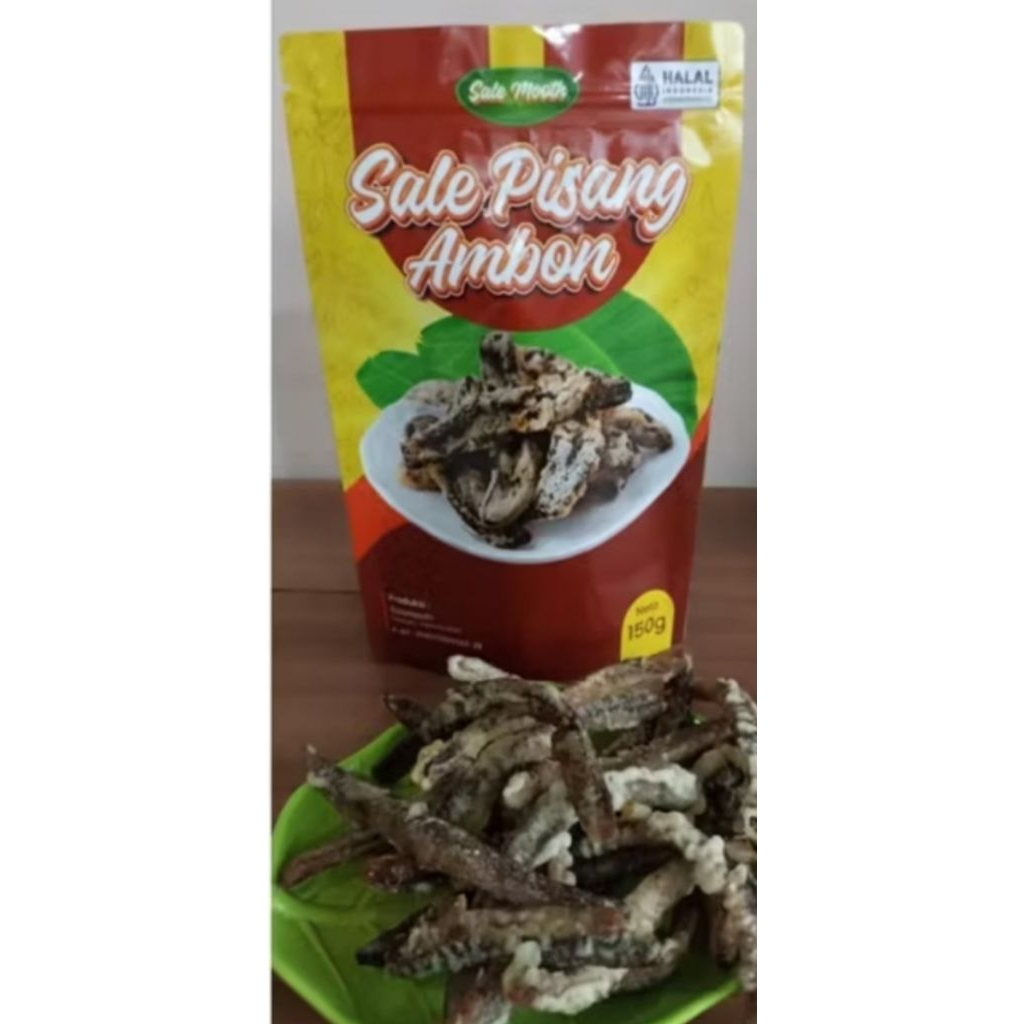

sale pisang kering sudah goreng