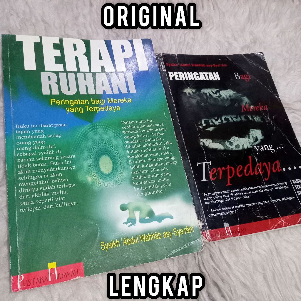 LANGKA tanbihul mughtarin terapi ruhani peringatan bagi mereka yang terpedaya asy syarani tasawuf su