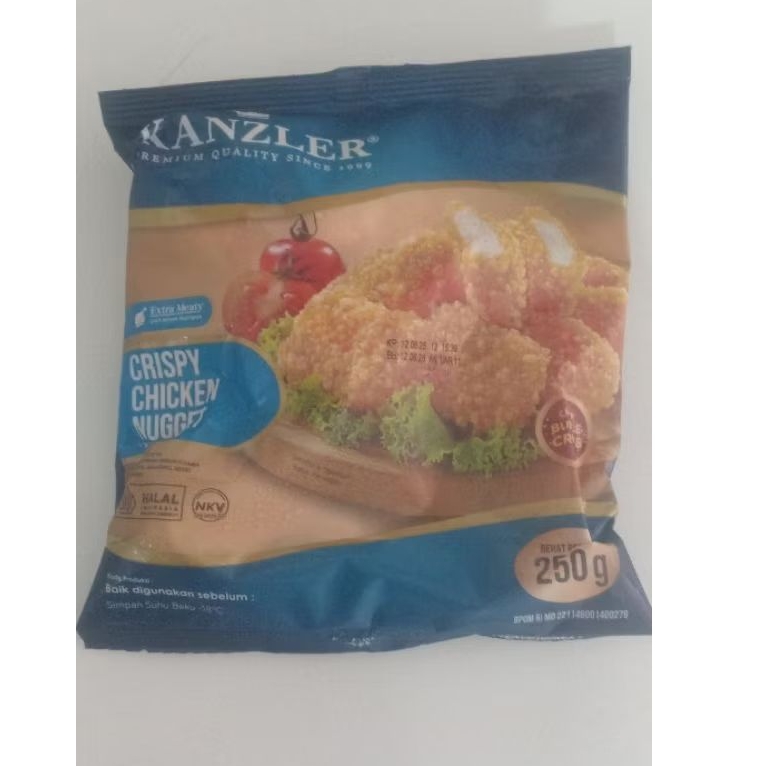 

Kanzler crispy chiken nugget 250 g