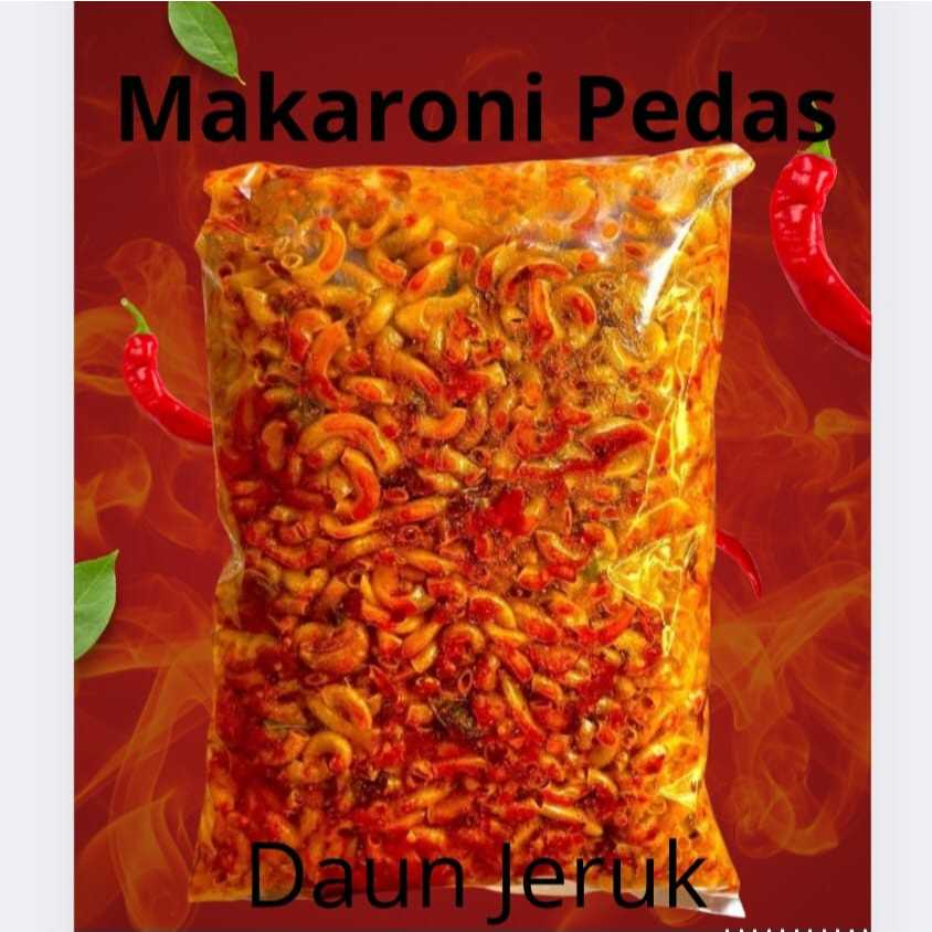 

Makaroni Bantat Pedas Daun Jeruk 1kg Pedas Bumbu Makroni Extra Pedas enak murah gurih