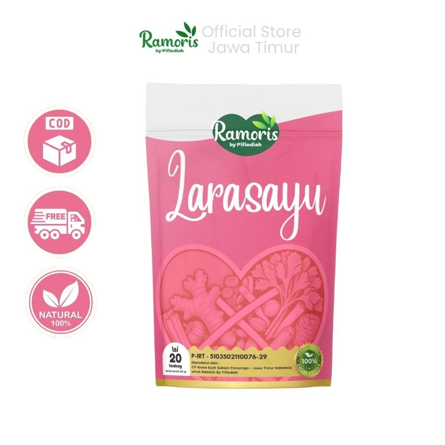 

Larasayu Minuman Rempah Wanita - Detox Rahim Melancarkan Haid Keputihan Merapatkan dan Promil