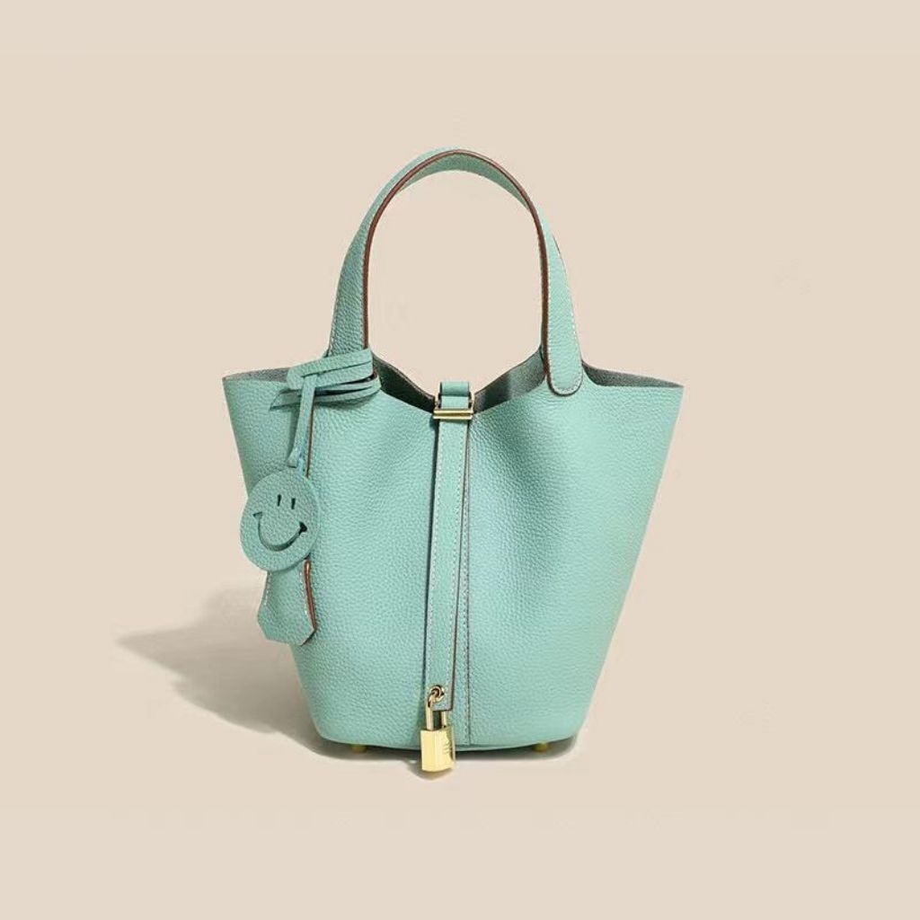 Pico Bag - Tas Wanita Picotin Kulit Asli - Tas Keranjang - Picotin Bucket