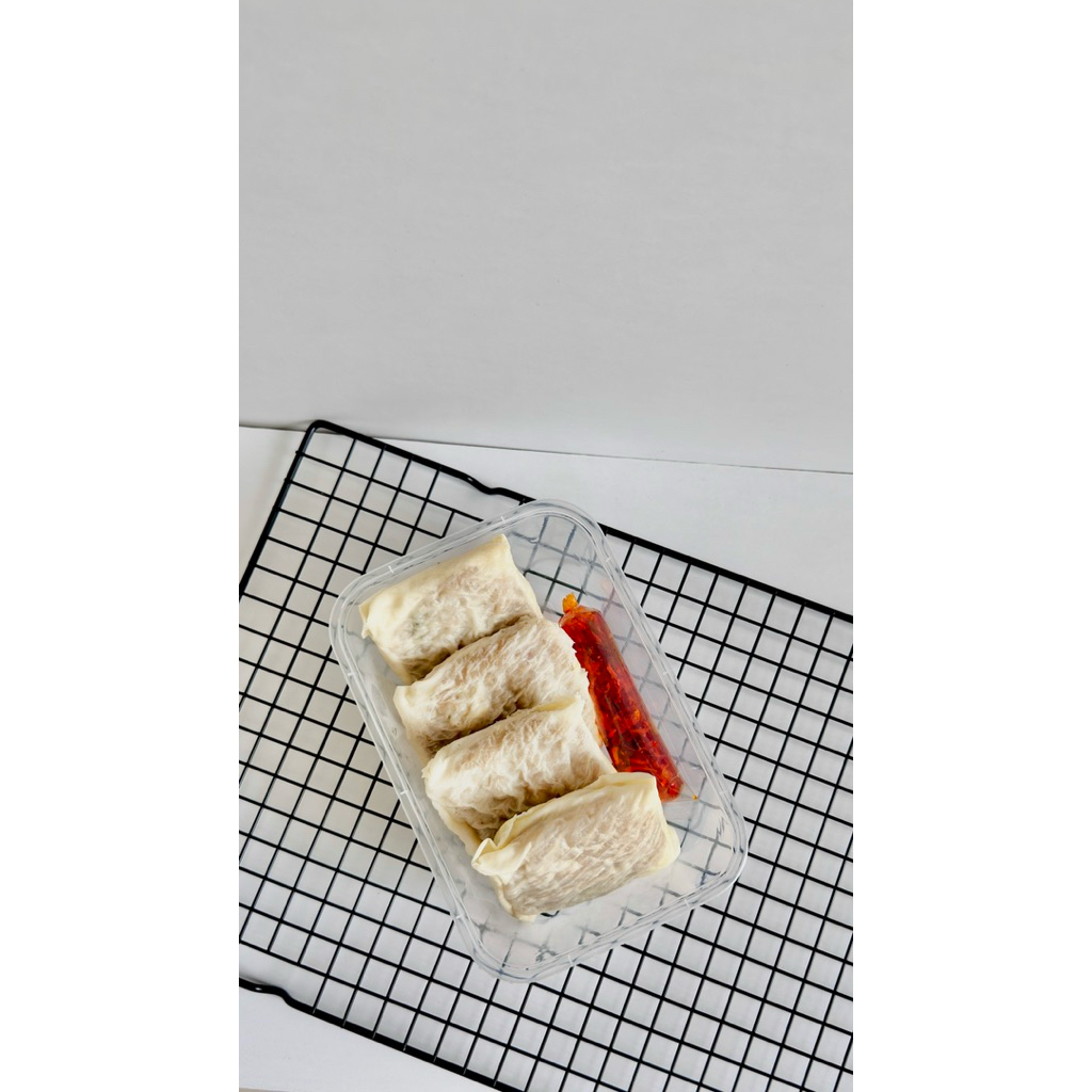 Dimsum goreng keju lumer