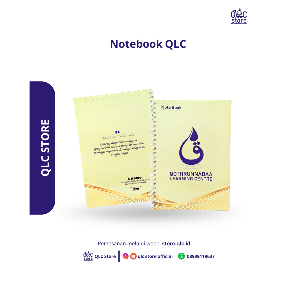 

Buku Catatan Notebook A5 I QLC