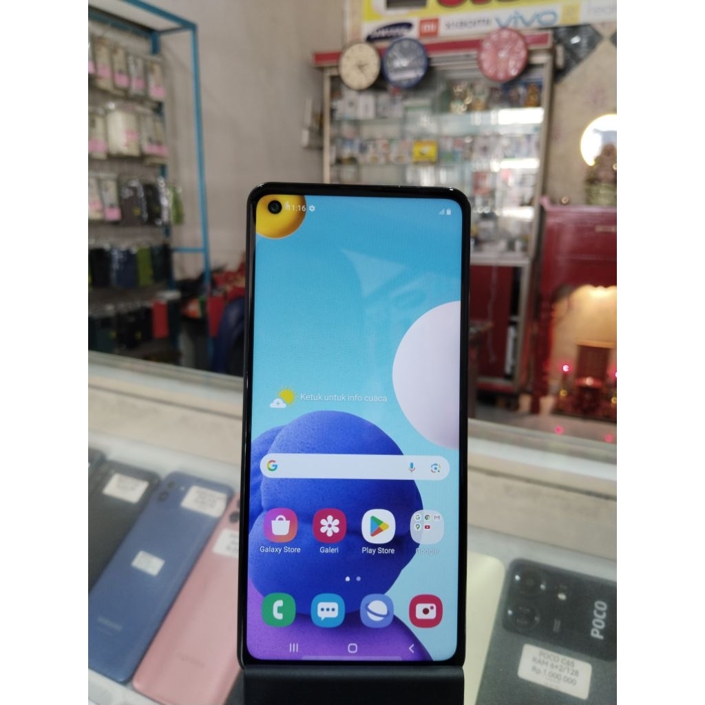 HP SECOND MURAH BERGARANSI SAMSUNG A21S RAM 6/128 ONLY
