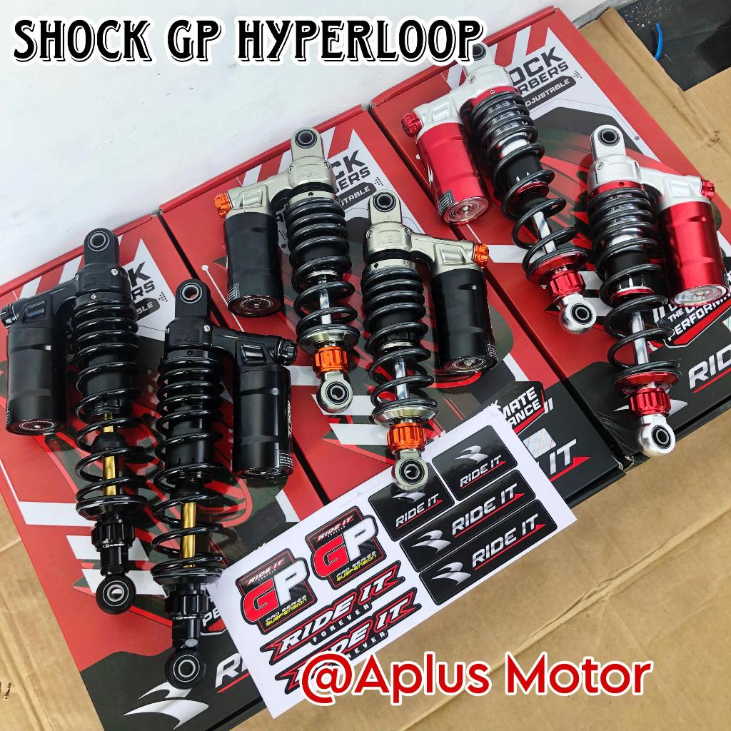 Shock GP Ride IT Ultimate Hyperloop Premium Klik Aktif Shockbreaker Tabung CB GL MP Tiger RX King