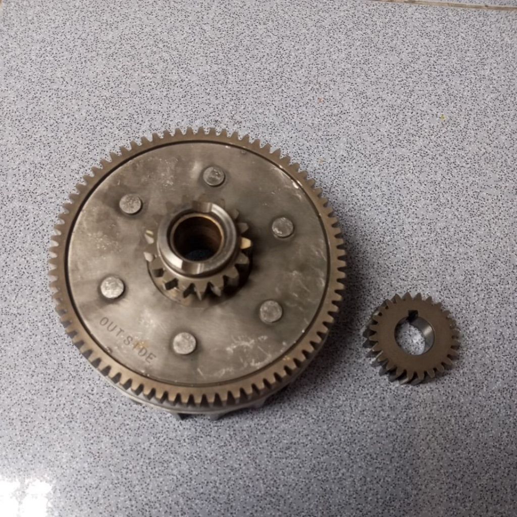 gigi kopling gigi primer gigi sekunder Yamaha scorpio z 5BP bahan original