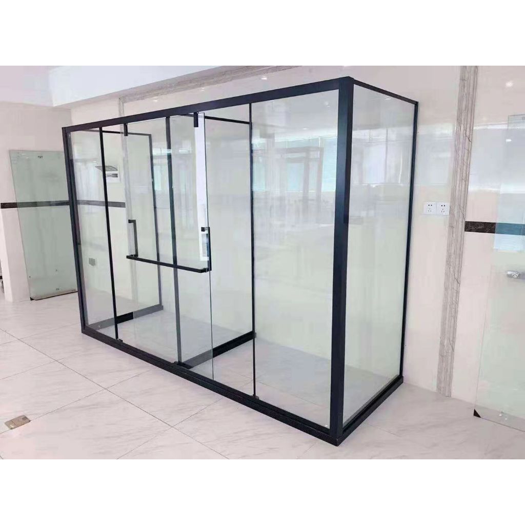 sekat kaca shower kamar mandi kaca tempered 10mm