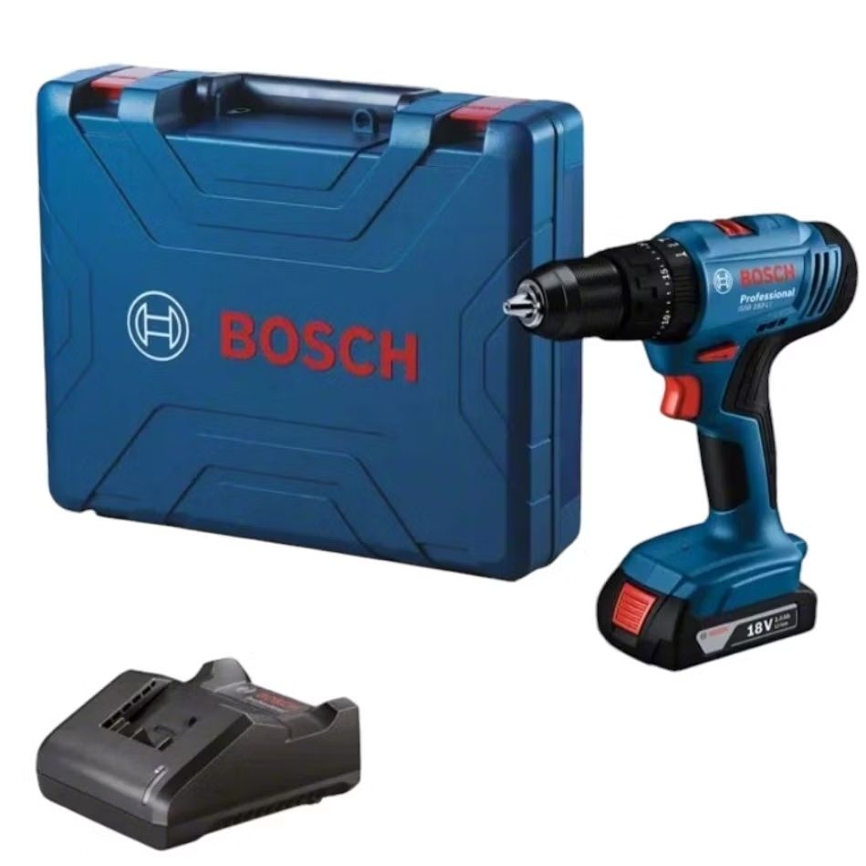 BOSCH GSB 183-LI HAMMER DRILL CORDLESS 18V Mesin Bor Bosch Gsb183 li