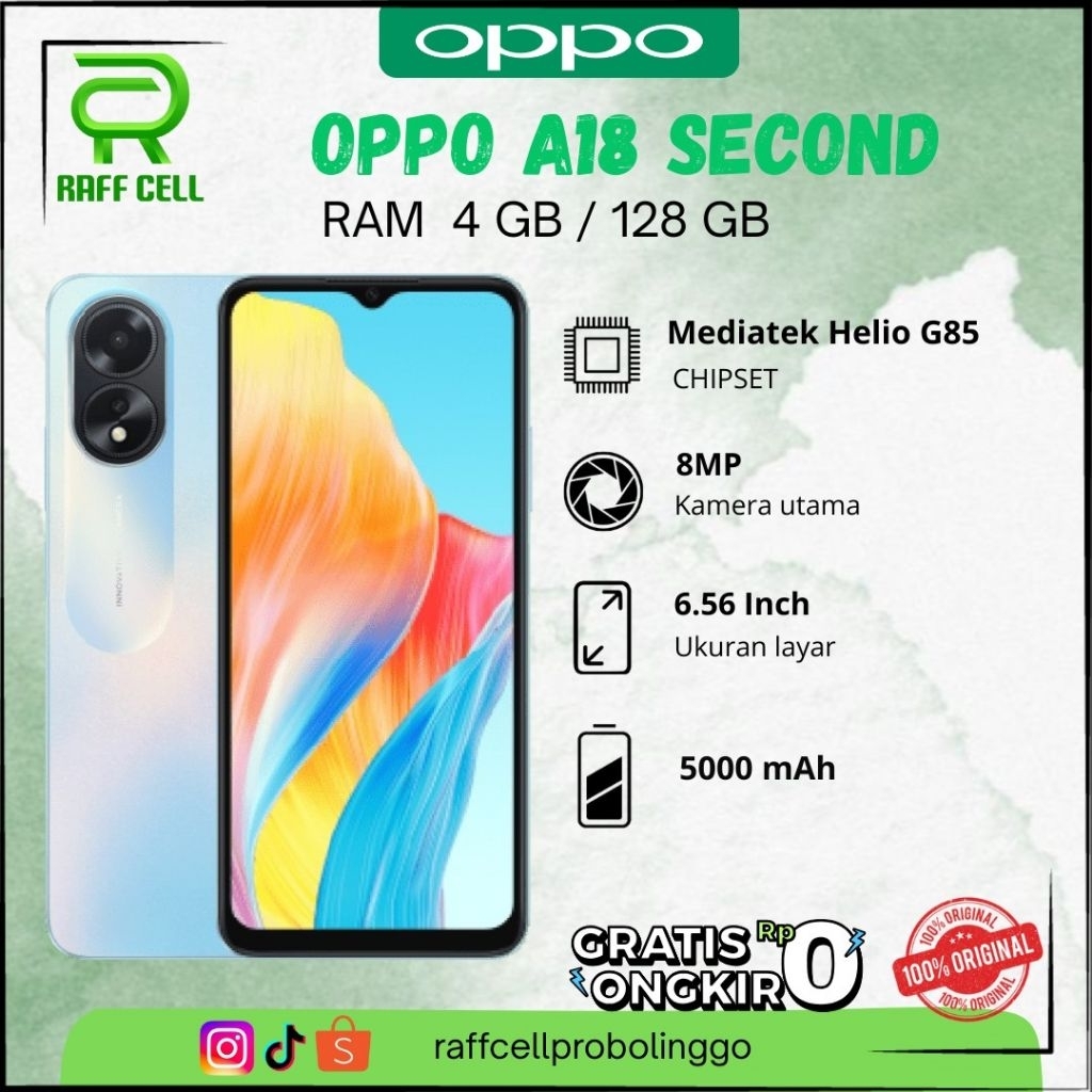 OPPO A18 SECOND