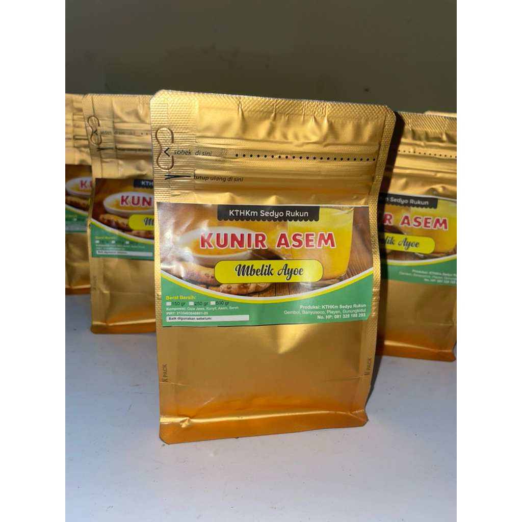 

Kunir Asem Kristal KTHkm Sedyo Rukun