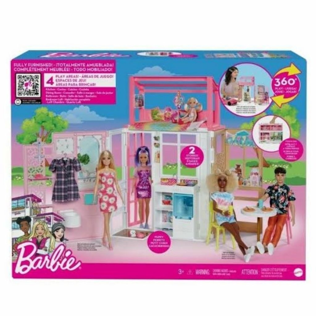 Barbie Doll House Playset