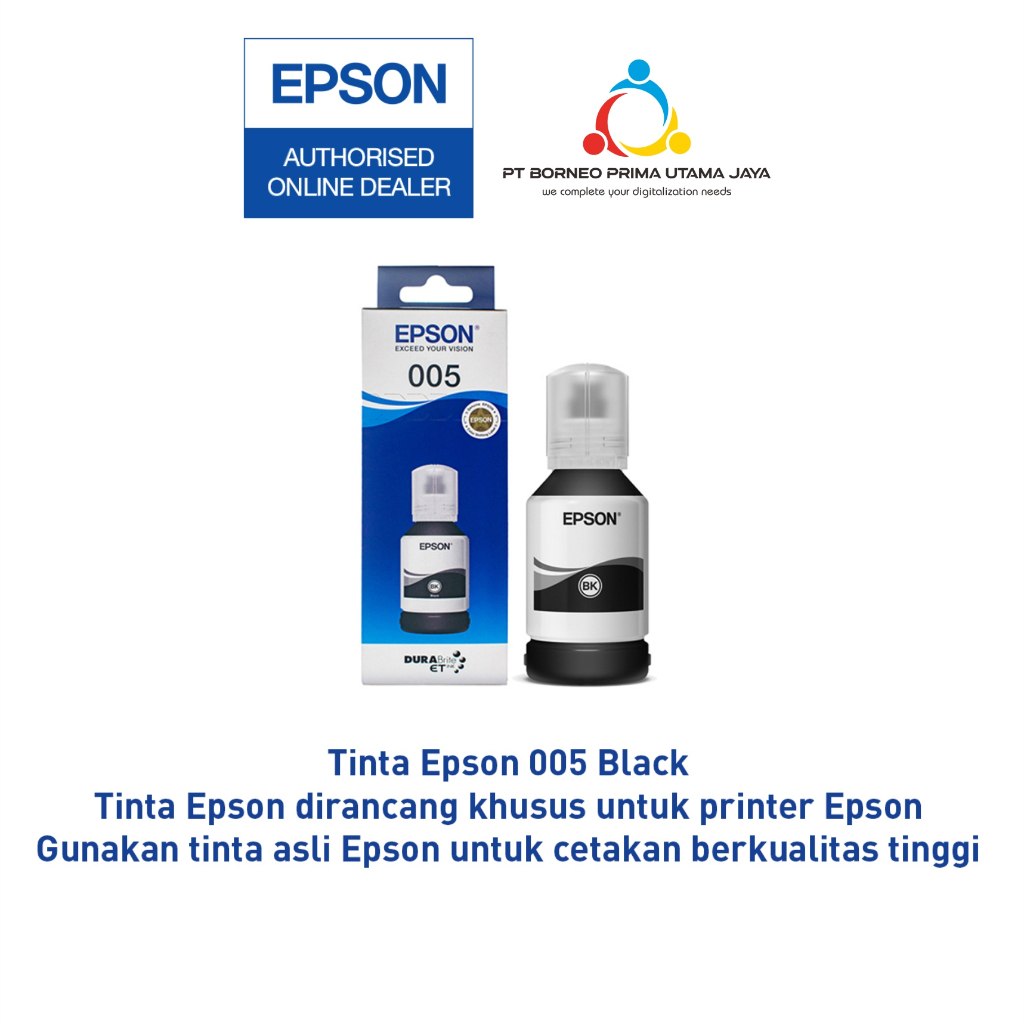 TINTA EPSON T005 C13T003Q100 BLACK - ORIGINAL
