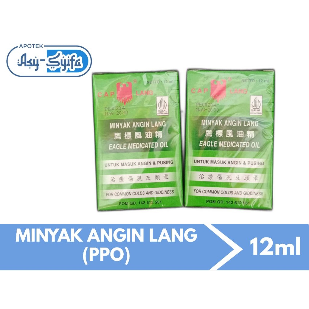 MINYAK ANGIN LANG (PPO) 12ml
