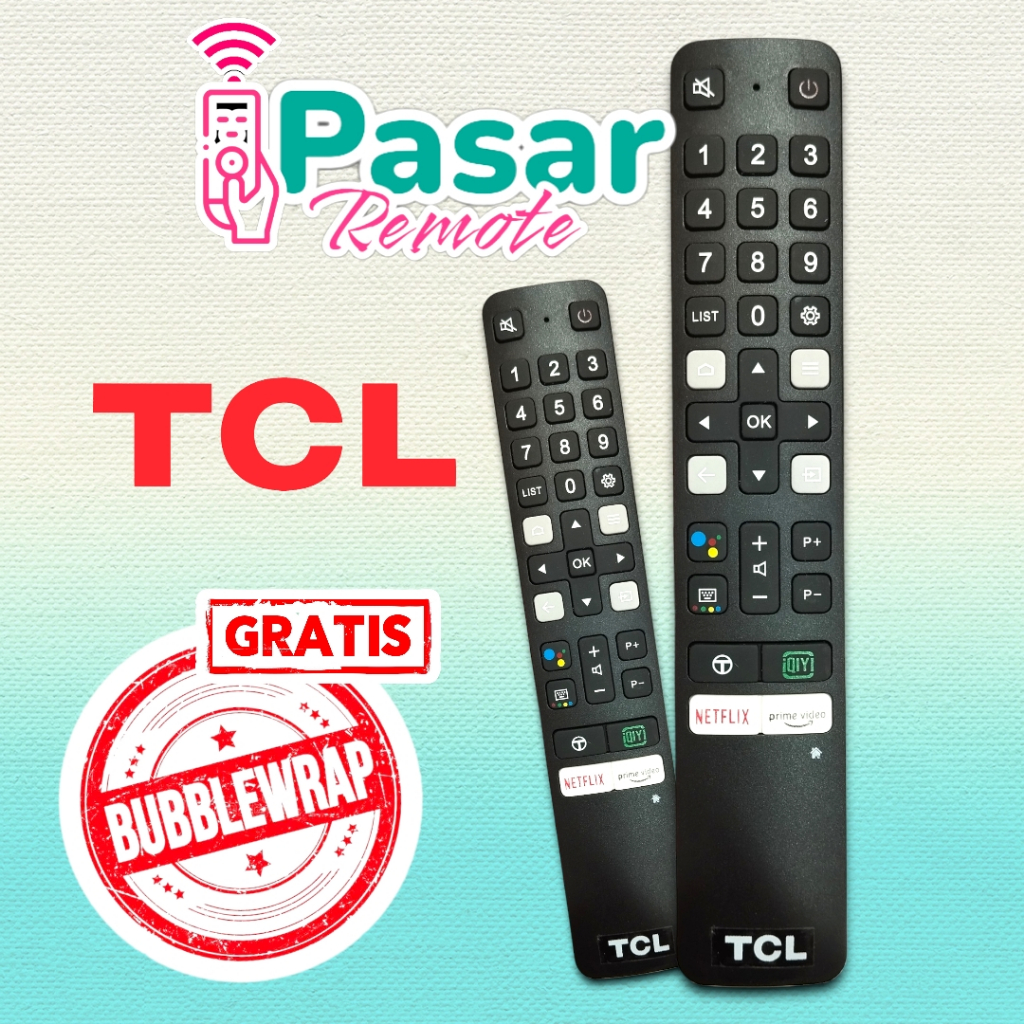 REMOTE TV TCL SMART ANDROID A3 A5 A8 A10 A20