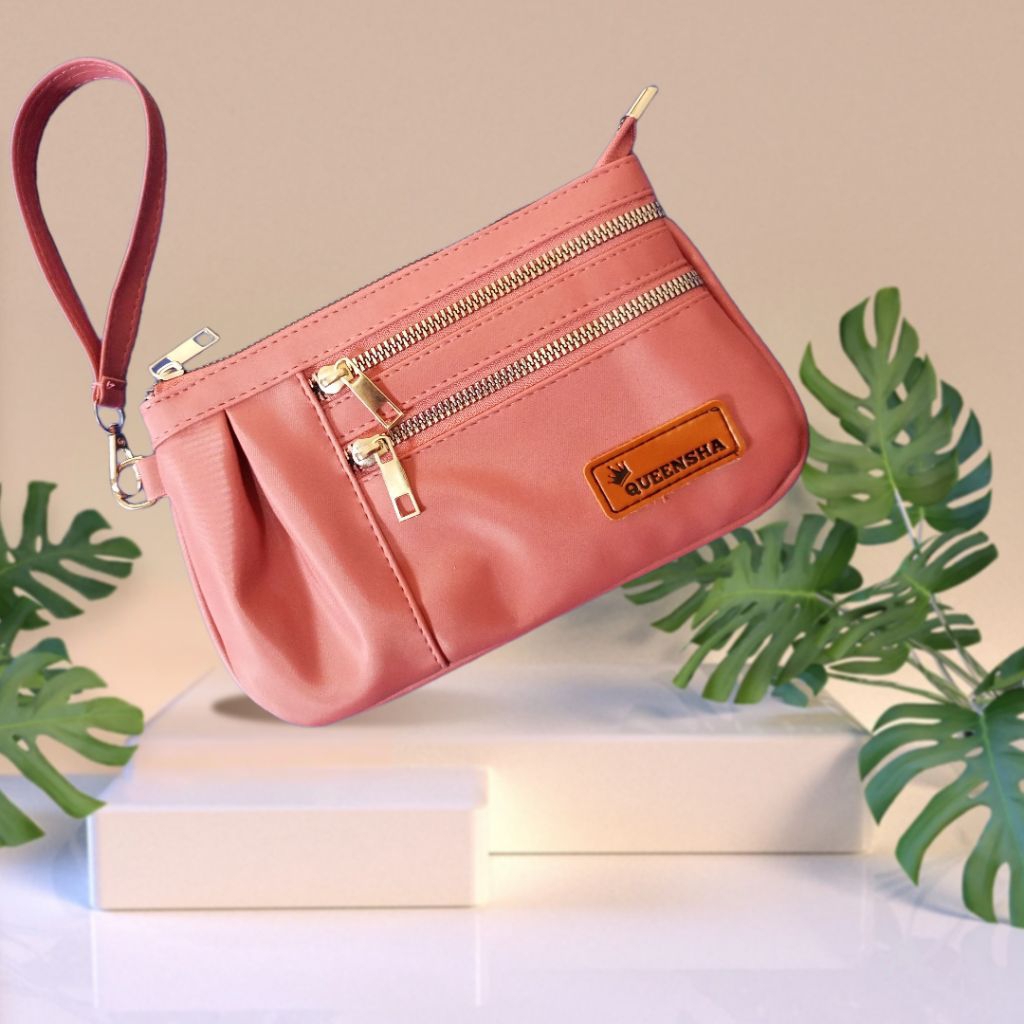 dompet wanita marisa 3 ruang resleting  dompet wanita panjang