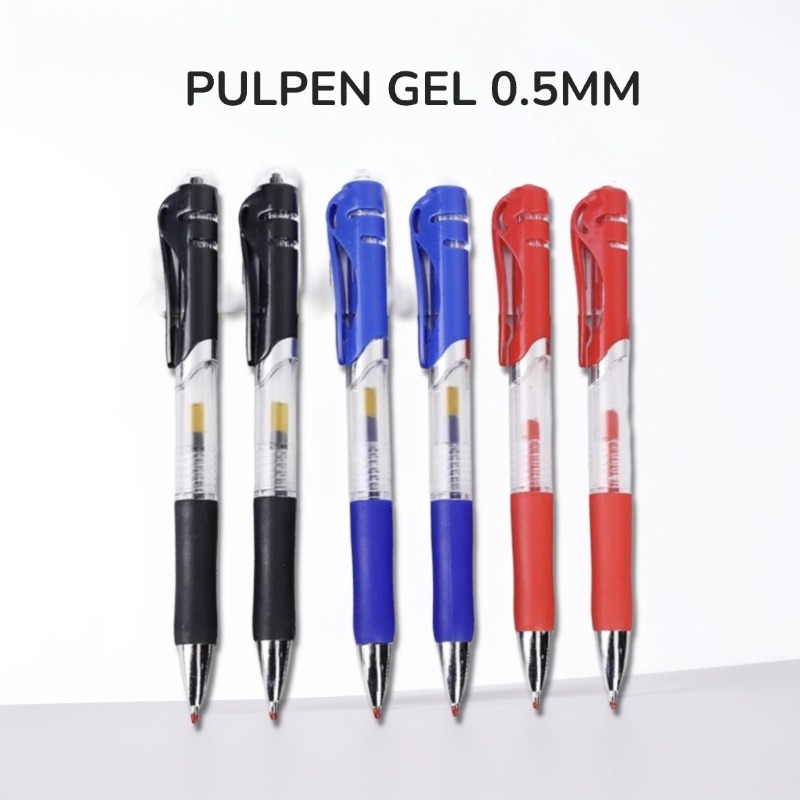 

Pulpen Gel 0.5mm / Pena Gel / Pena Tanda Tangan