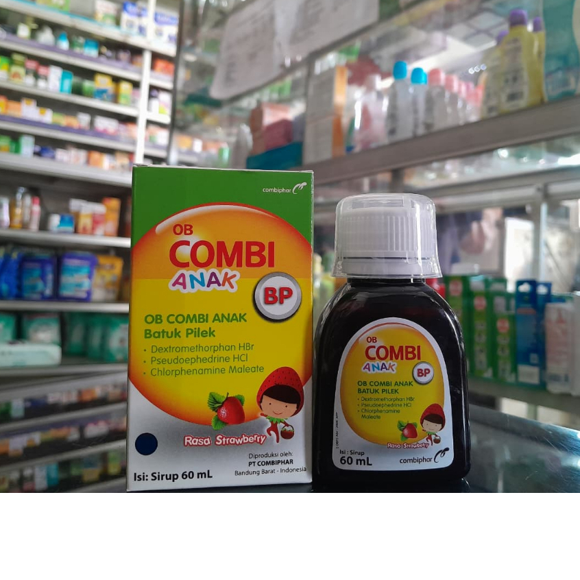 OBH COMBI BATUK PILEK ANAK 60 ML obh bp strawberry