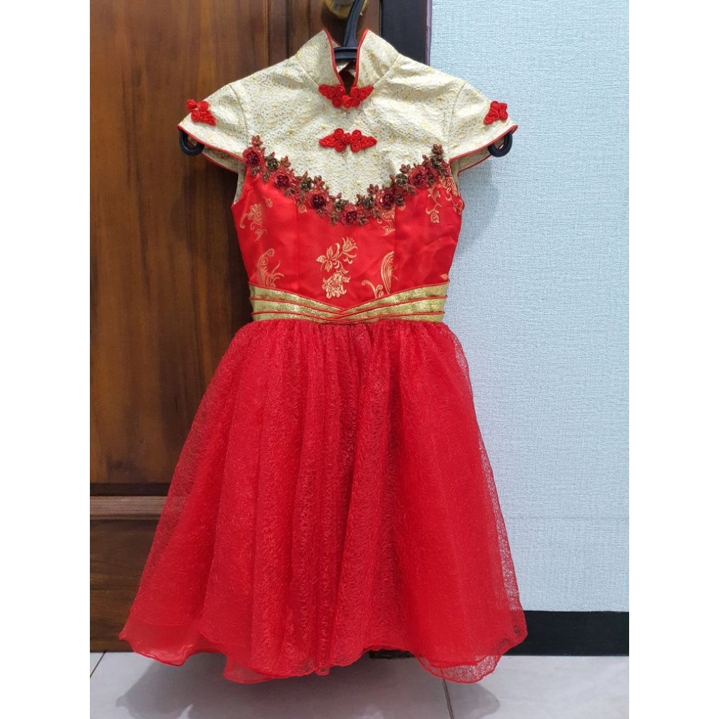 Preloved dress anak cheongsam