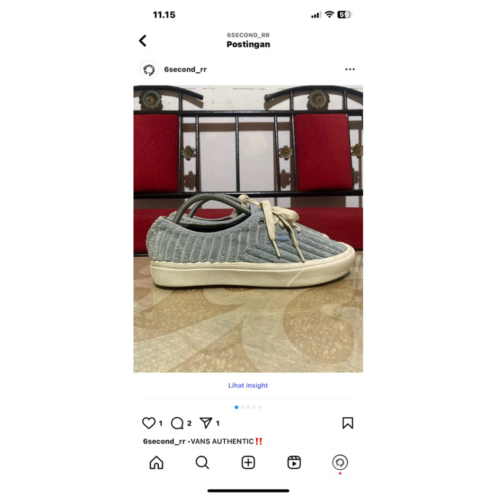 vans authentic comfycush