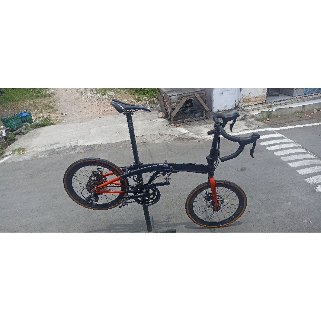 Sepeda lipat element dropbar