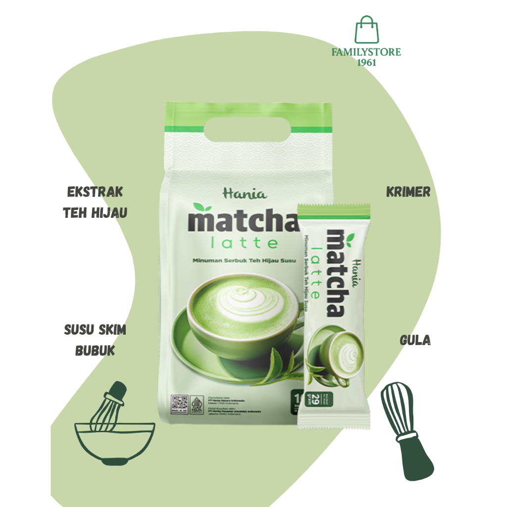 

HNI HANIA MATCHA LATTE