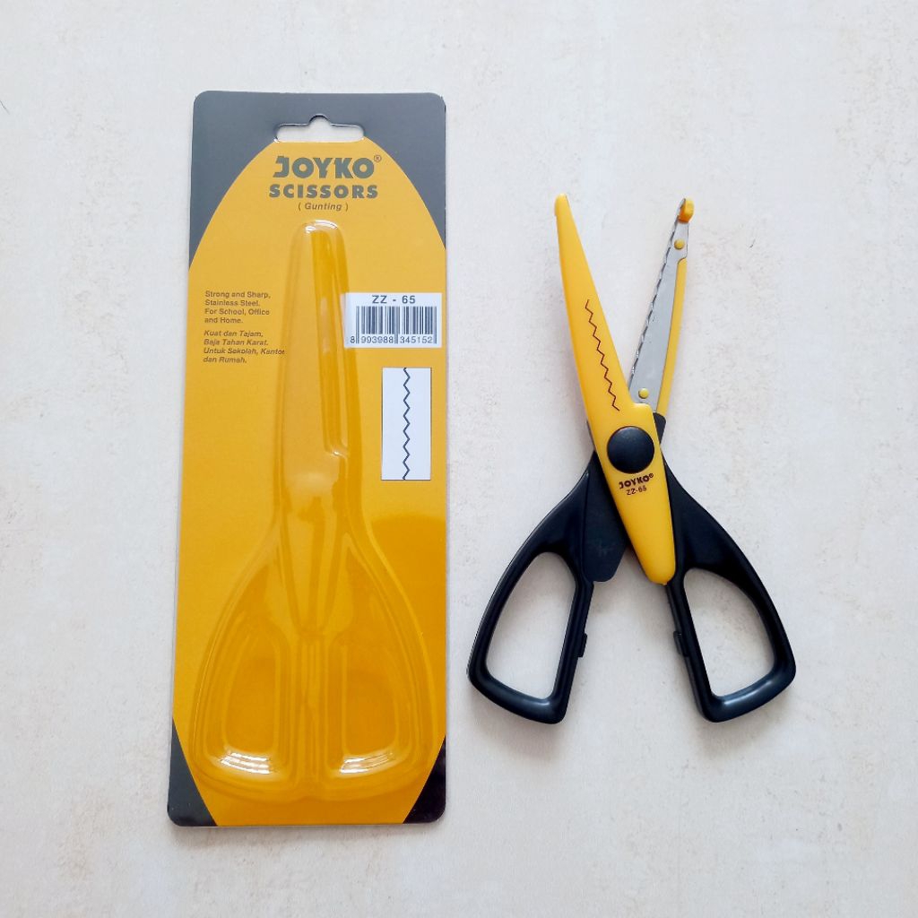 

[ 1 PIECE MURAH ] Gunting Zig Zag Gerigi Joyko ZZ 65 ( Panjang 16 cm )