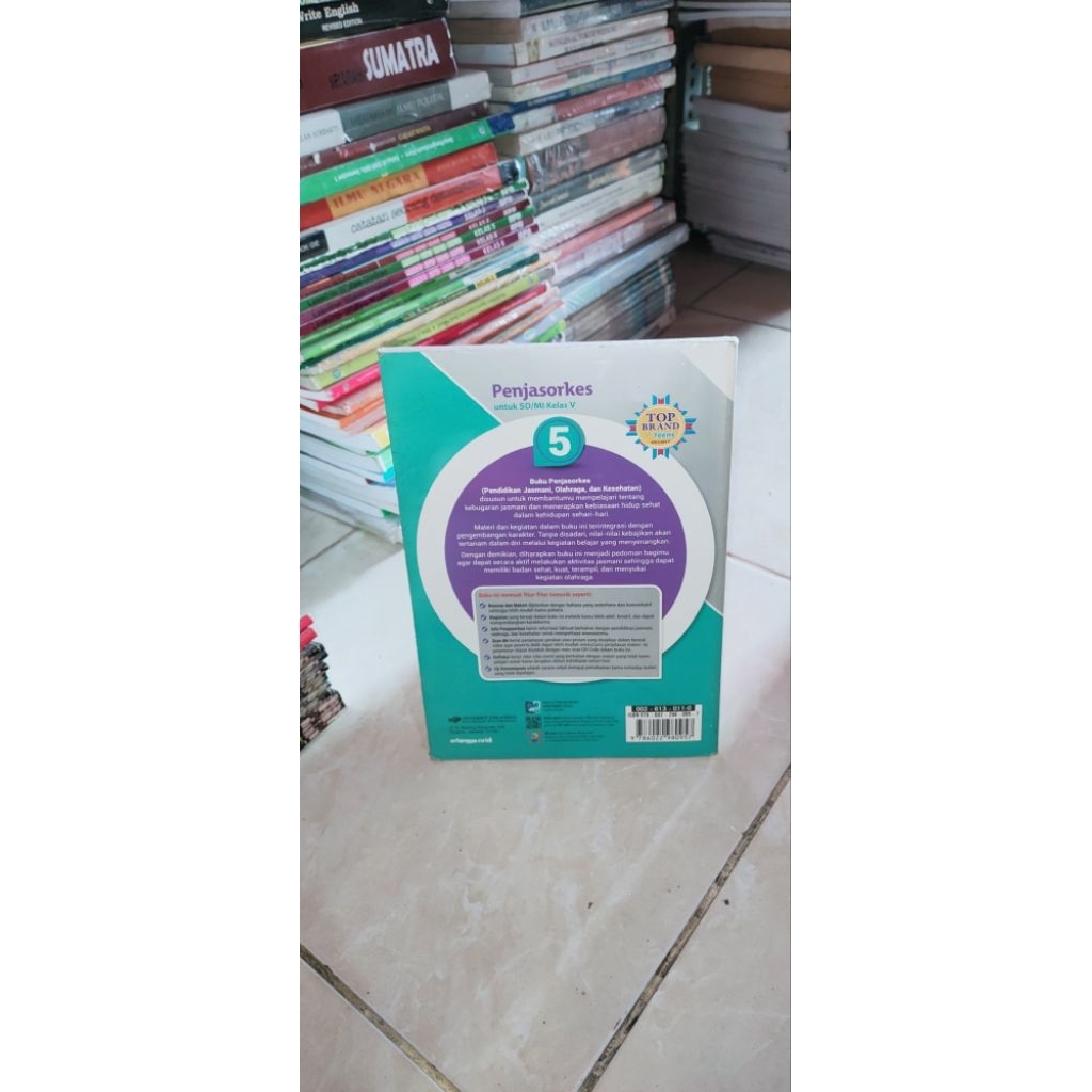 Buku PJOK kelas 5 SD/MI