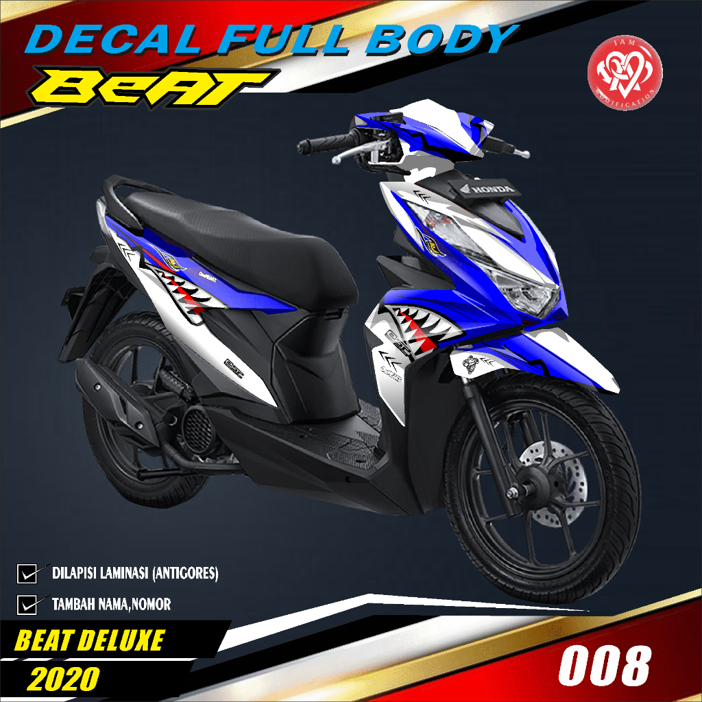 COD DECAL STICKER FULL BODY BEAT DELUXE BEAT STREET 2020 2021 2022 2023 2024 STICKER BEAT DELUXE_ IA