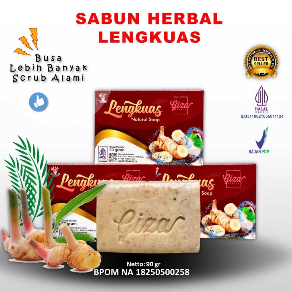 Sabun Lengkuas Herbal Penghilang Panu Paling Ampuh