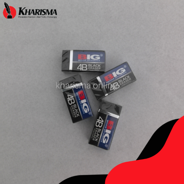 

Eraser Black 4B BIG 9402/ Penghapus Hitam BIG Kecil