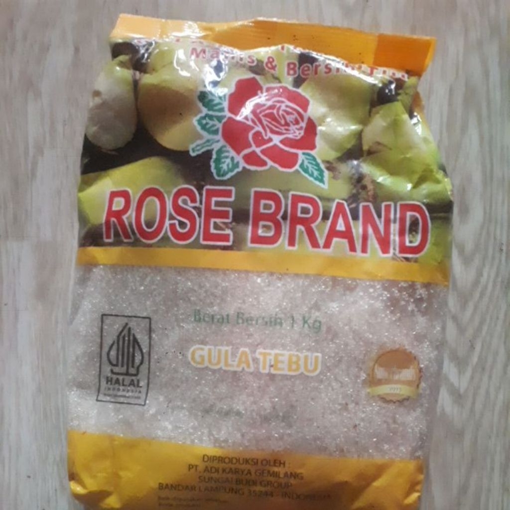 

Gula rosebrand 1 kg