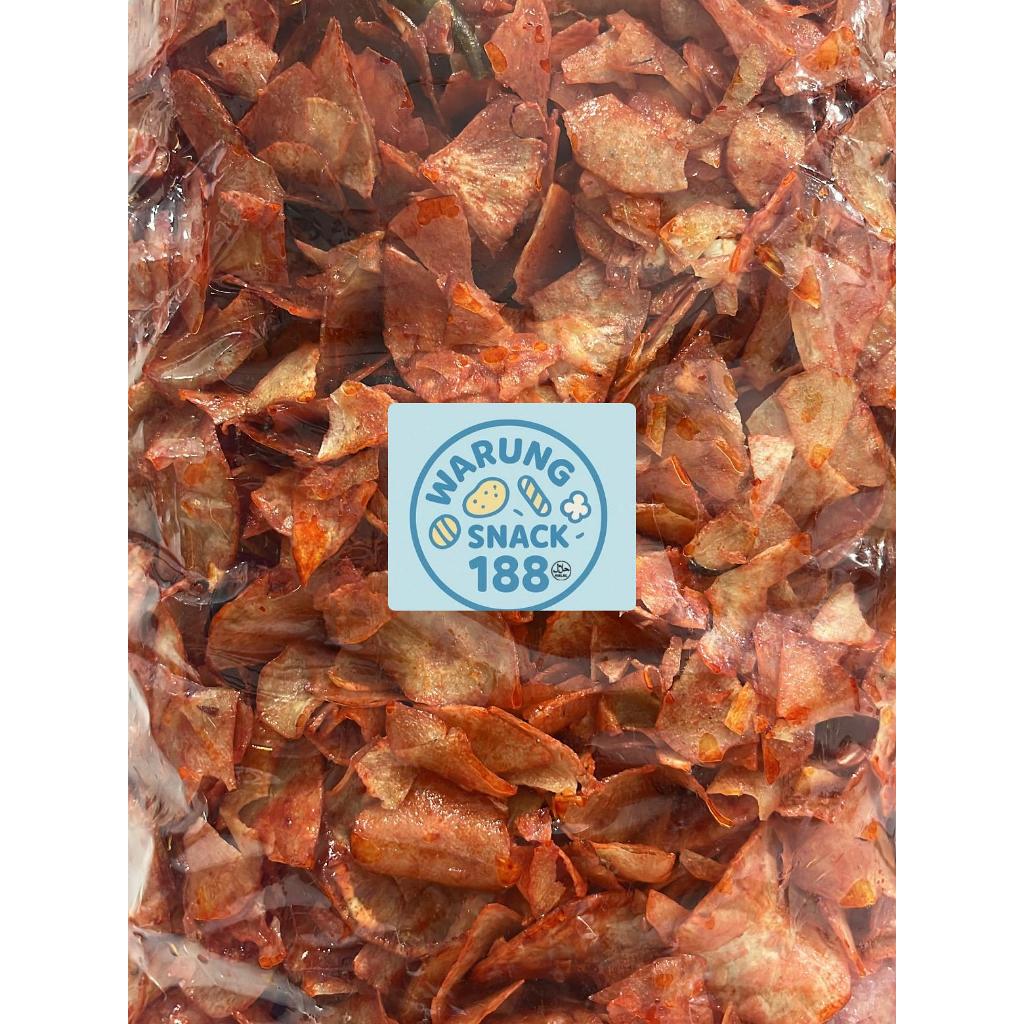 

Keripik Singkong Balado Pedas Gurih Renyah – Camilan Tradisional 250gr